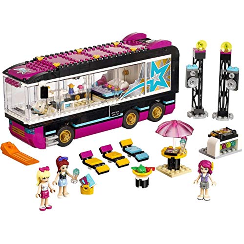 Friends 41106 - L'Autobus delle Tournée della Pop Star - Lego - Immagine 2