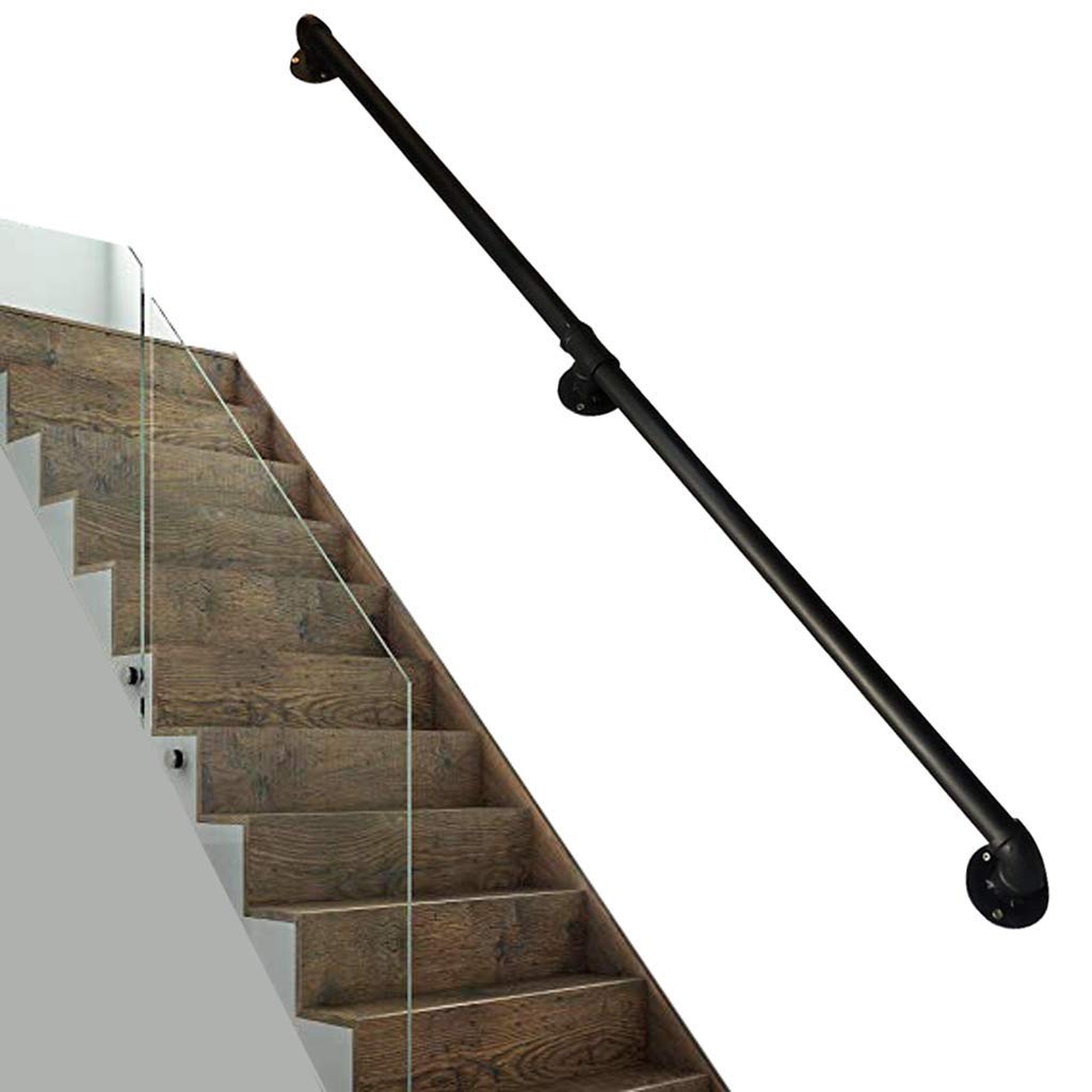 Garde-corps en fer forgé haut de gamme et rampe d'escalier au design épuré
