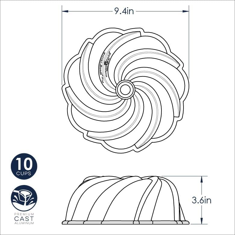 Nordic Ware Swirl Bundt Pan - Image 6