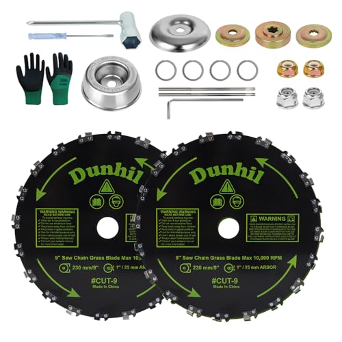 Dunhi 9 Inch Brush Cutter Blade Kit