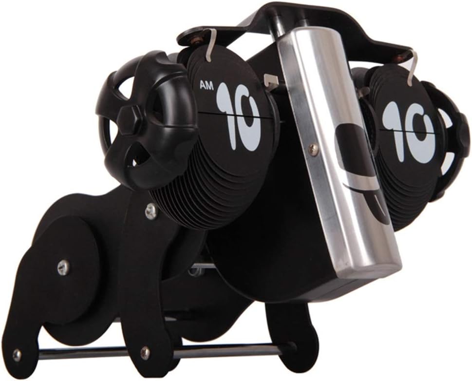 Mechanical Dog Flip Clock/Fashion Home Creative Gifts/Ornaments Children’s Metal Clock