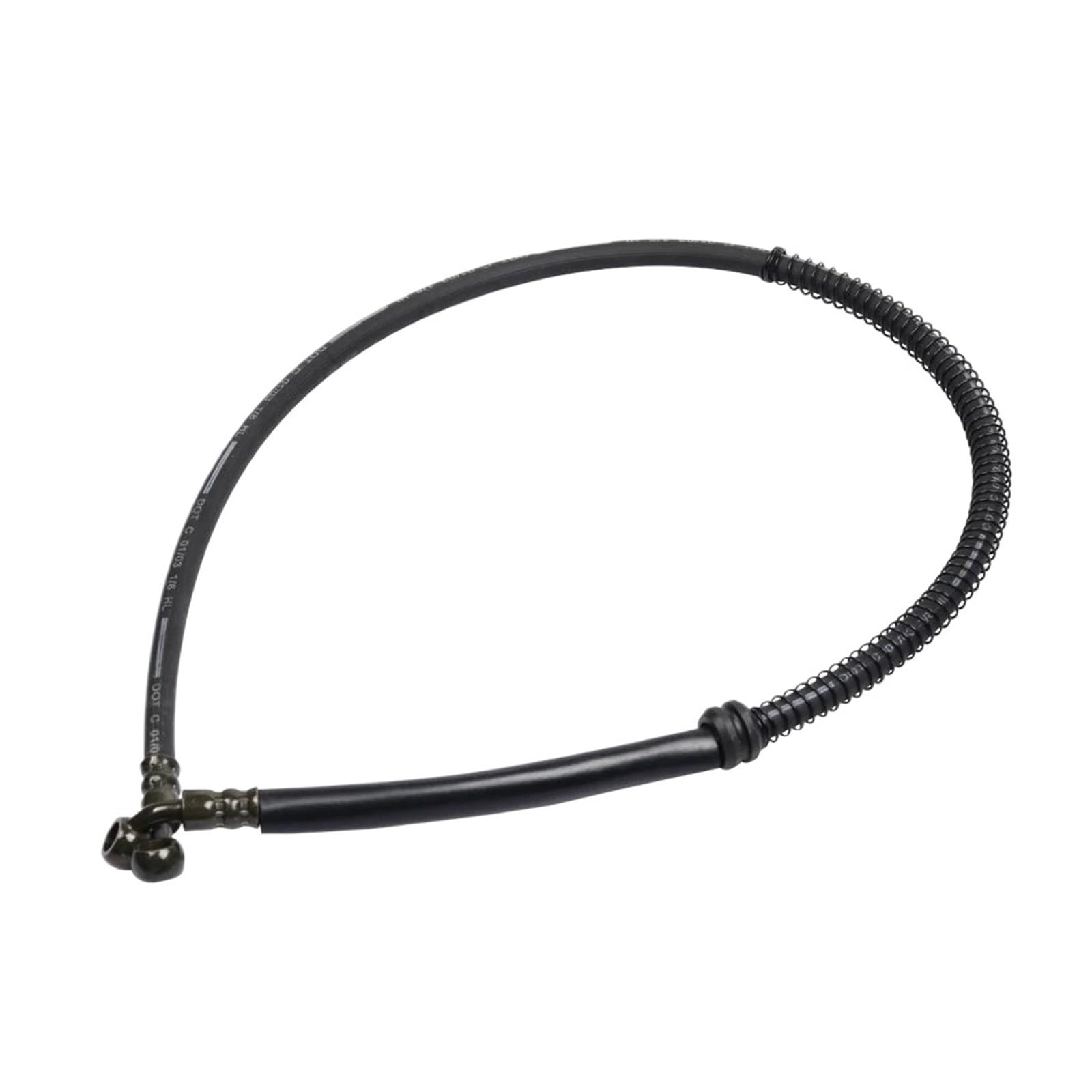 Sgdeydfh 97Cm With Spring Motorcycle Front Brake Tube Hose For Su&Zuki Gn 250 For Yam&Aha Ybr 125 For 150 200 For K&Awas&Aki(97Cm With Spring)