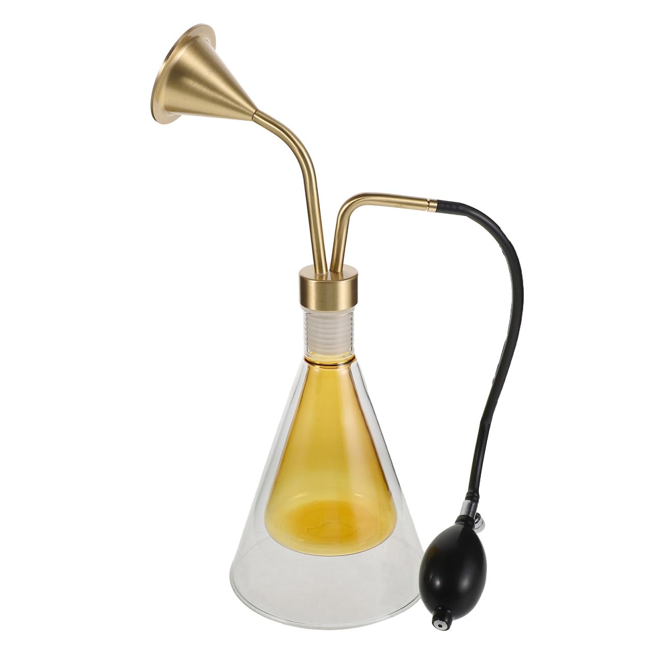 Ciieeo Ätherisches Öl Fläschchen aus Glas Doppeltwandig Tragbare Aromaflasche Riechflasche für Kaffee für Kaffeebohnen und Blütenblätter für Zuhause und Reisen Zufällige Zufällige Farbe