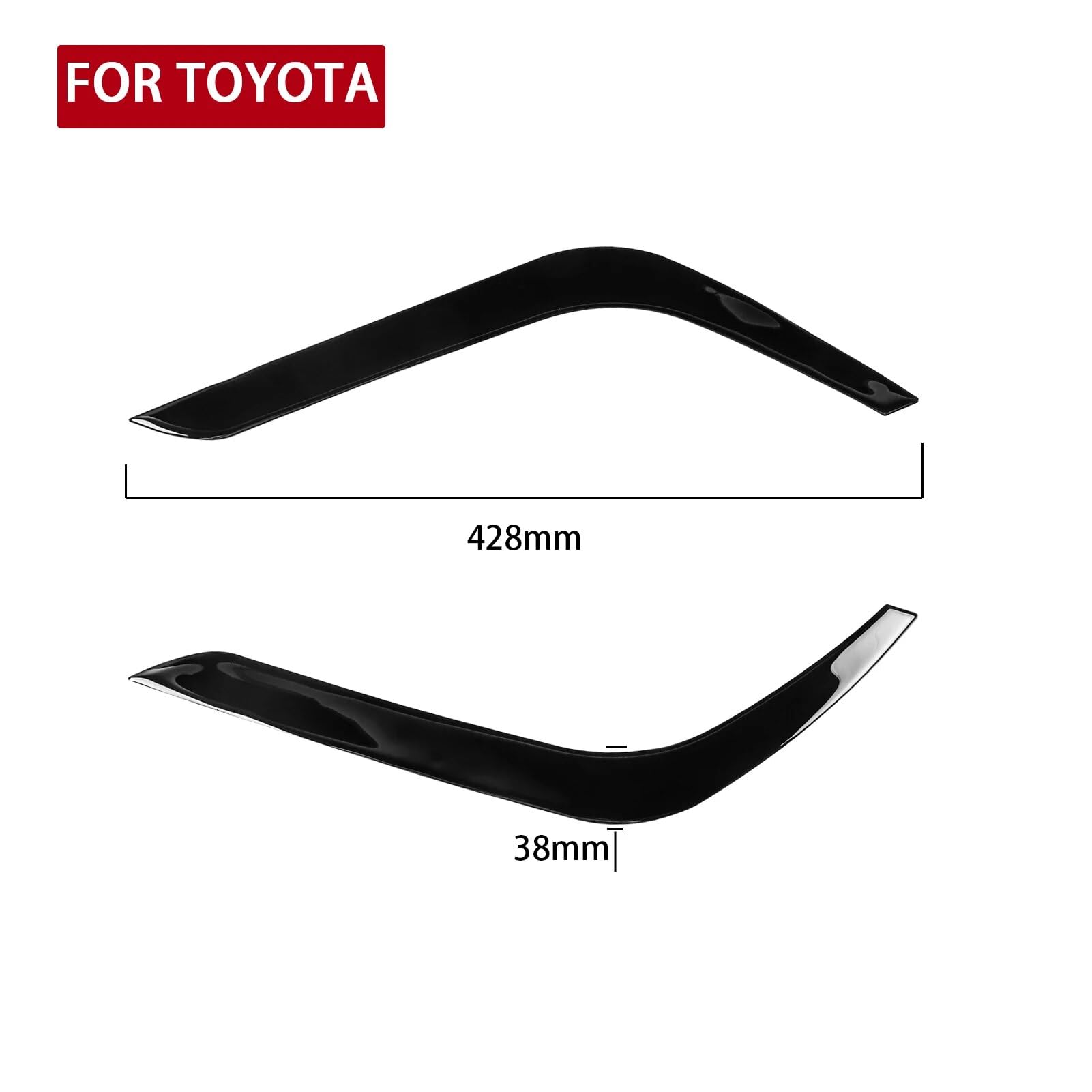 Adesivi per fari Auto, palpebre, Kit carrozzeria, Tuning, Decorazione, per Toyota, per Tundra 2014 2015 2016 2017 2018