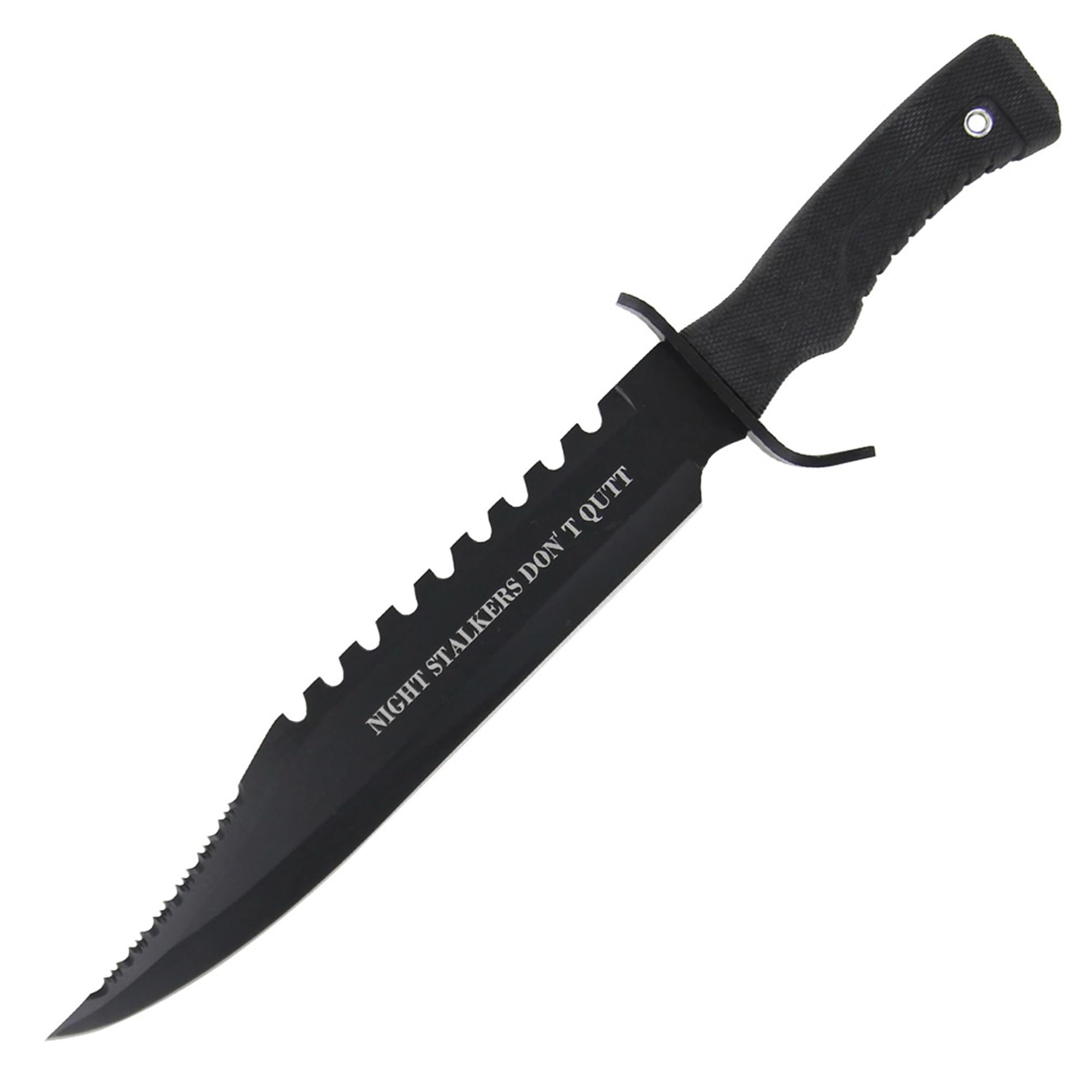 Armory Replicas Night Stalkers Don't Quit Sawback Sporting Knife