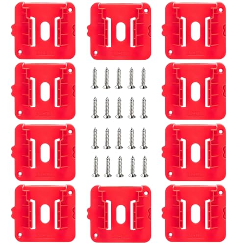 Support de batterie pour Milwaukee 18V M18 évitez les chutes et rangez 10 batteries proprement