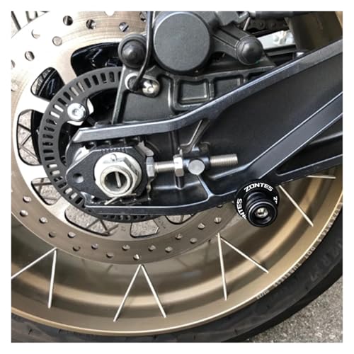Tornillos M8 de aluminio CNC Zontes para protección premium de caballetes basculantes 3