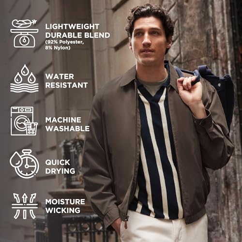 Image of London Fog Men's Auburn Zip-Front Golf Jacket