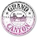 2 x10 cm -Grand Canyon USA Arizona Colorado logo-89 autocollant adhésif sticker