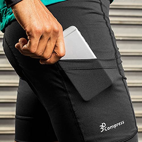 Bretelle Ciclista 3D Compress Masculino - tam. GG, cor preto