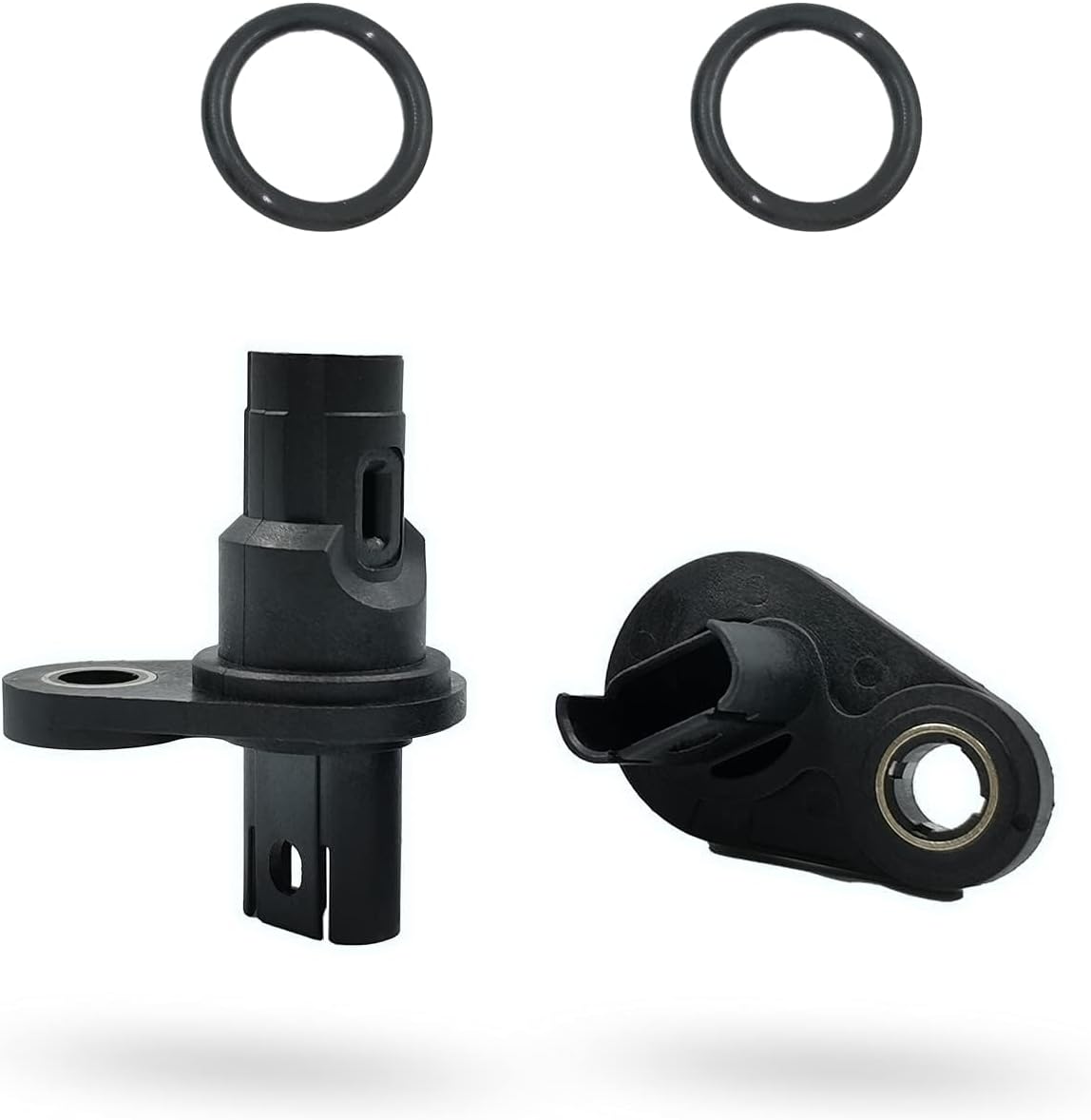 13627558518 2PCS Camshaft Crankshaft Position Sensor (CPS Sensor Kit) - Compatible with BMW 128i to 740i, X1 to X6, Z4 More Replace 13627525014,13627546660 PC770 More -