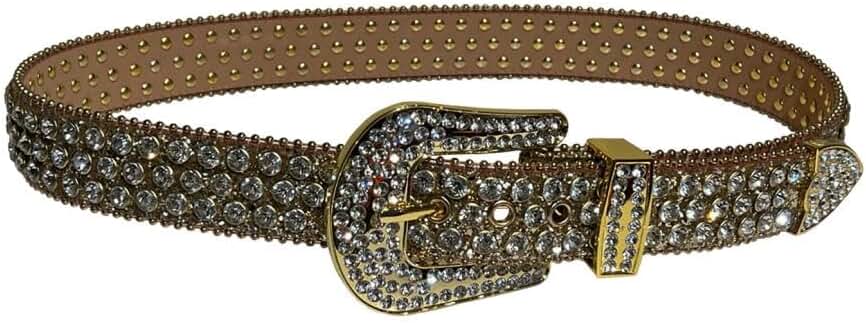 Amazon | LUXE BELT CRYSTAL Luxury Gold 金 ゴールド ライン