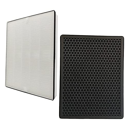 FY2422 FY2420 Replacement Filter Compatible with Philips 2000i 3000i Series AC2889 AC2887 AC2882 AC3829/10 Air Purifier H13 True HEPA Filter & Activated Carbon Filter FY2422/30 FY2420/30