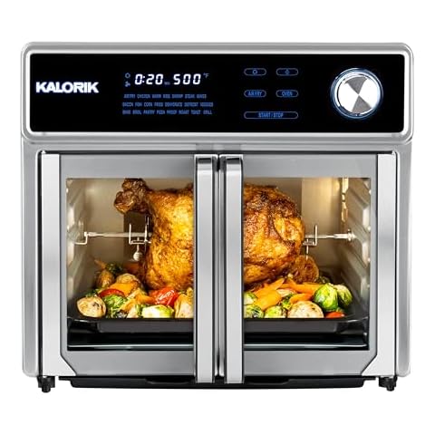 Kalorik MAXX 26 Quart Digital Air Fryer Oven Grill, Stainless Steel (AFO 47631 SS2) Cover
