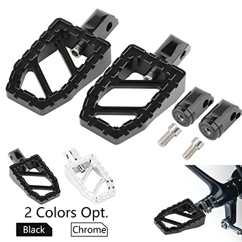 Motorcycle Foot Pegs Mx Wide Foot Peg Riot Rear Passenger Footpegs For Softail Slim Flsl Fat Bob Fxfb/S Lower Rider S Fxlrs Fat Boy Flfbs 2018-2023 #TOP7
