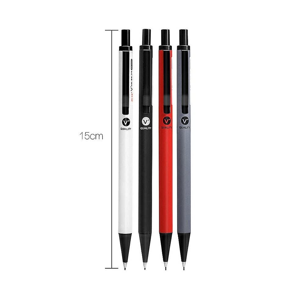 3er-Pack Druckbleistifte 2B 0,5 mm Vollmetall-Automatikbleistift (3 Stück) (3 Stück)