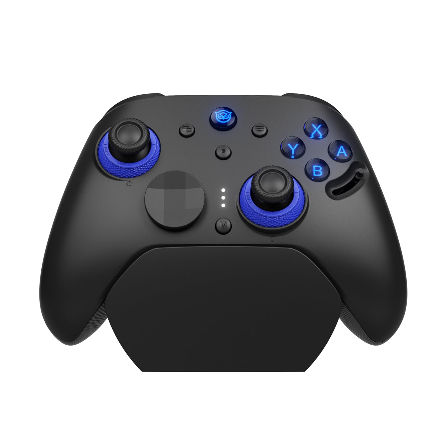 NYXI Imperial PC Gaming Controller mit Einstellbarer TMR Joysticks, Austauschbare ABXY-Tasten, Dual Hall Auslöser, 1200mAh Akkus und Ladestation