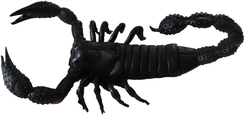 Rubber Black Scorpion Novelty Prop