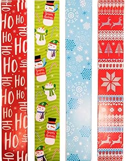 Pack of 80 Printed Creative Christmas Paper Chains - Christmas Party Decoration