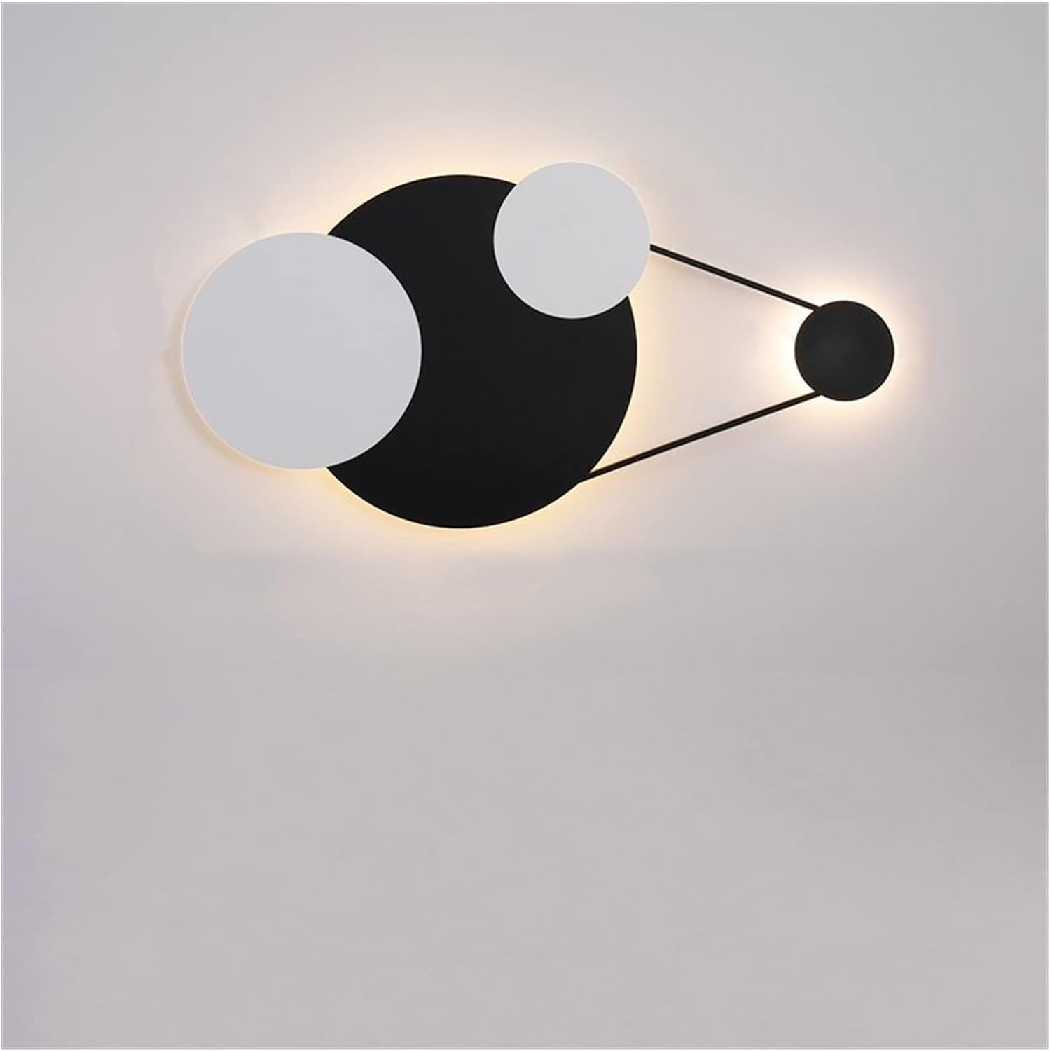 KLXSIVU Modern LED Chaner Wall Lamp - Stylish Home Decoration for Living Room, Bedroom, Study, Aisle & Parlor 89cm Indoor Pendant Lighting Fixture (One Color 89cm)