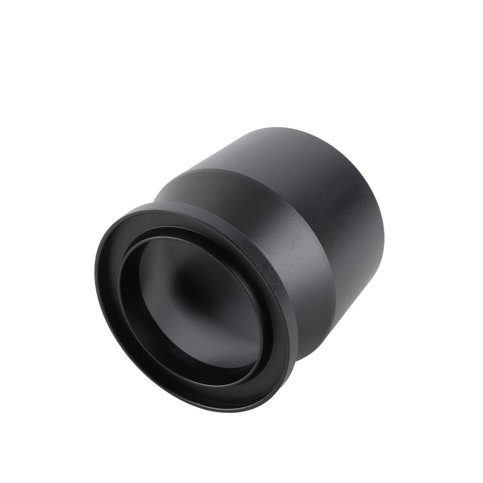 Taza dosificadora de café de aleación de aluminio con anillo dosificador, recipiente receptor para café molido, herramienta de dispensación de café por presión (58 mm)