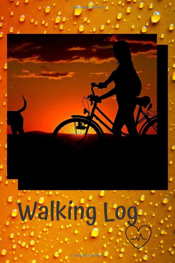 Walking Log: Healthy Lifestyle, Record of Steps and Distance, Trekking and Hiking, Tracking Progress, Walking Log Book, Fitness Goals.