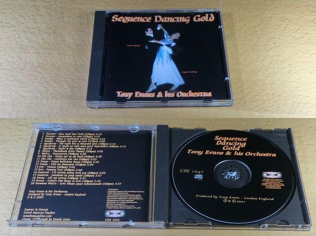 Amazon.co.jp: Sequence Dancing Gold/Tony Evans 【社交ダンス音楽