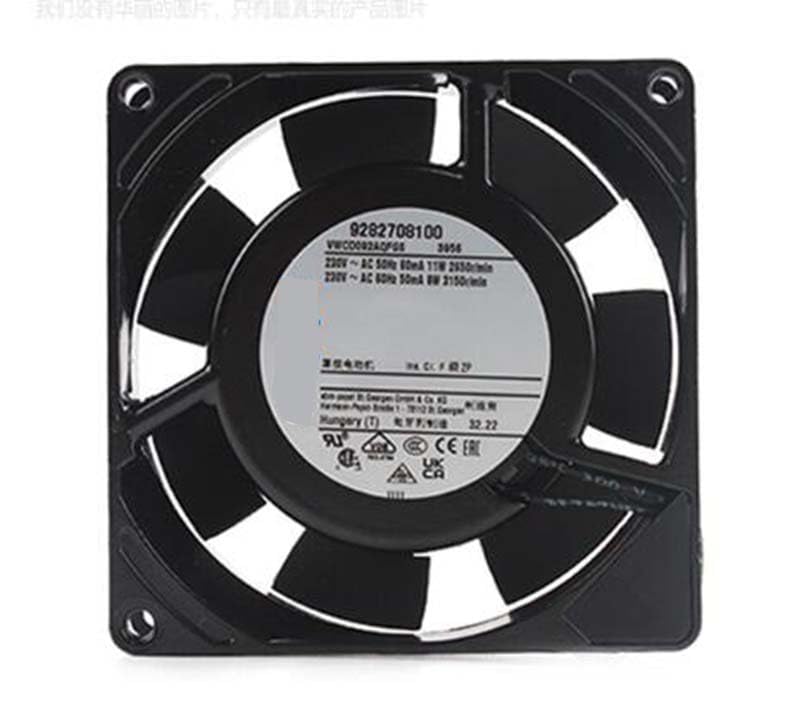 Ventilateur 9 cm 230V 11W pour éliminer la surchauffe des projets domestiques