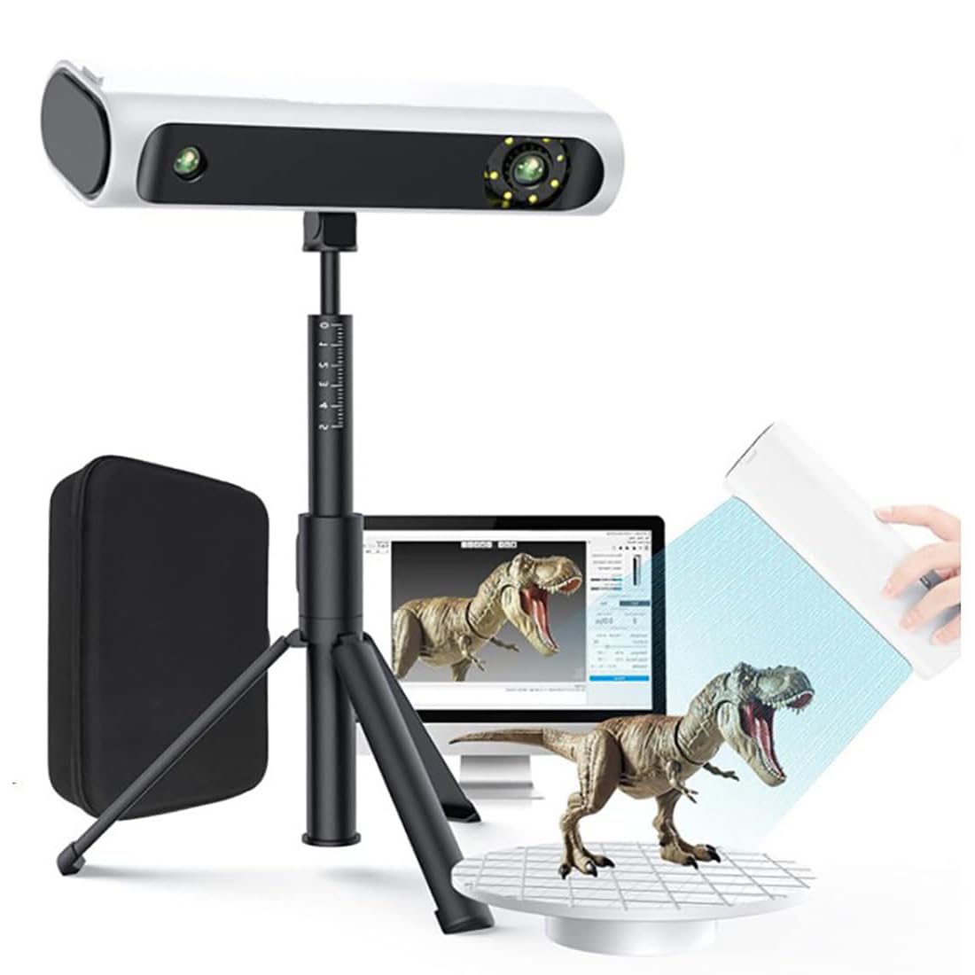 精度0.1mm 最新3Dスキャナー Amazon.co.jp: 3D プリント用アップグレード 3D スキャナー