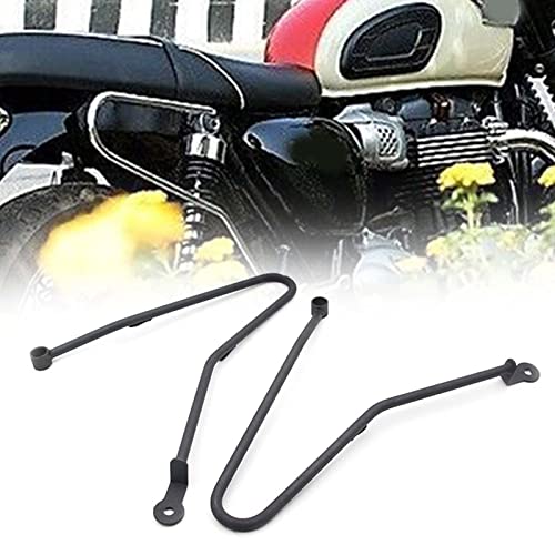 FINMOKAL Barras de proteção de suporte para alforjes para Bonneville T100 T120 2016-2020