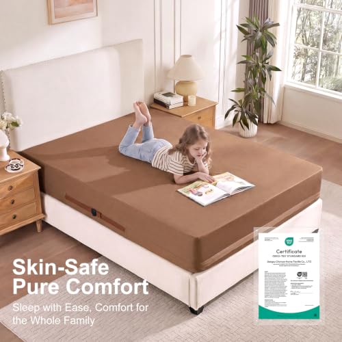 Fitted Sheet Only Queen with Dual Straps and Buckles 1000 Thread Count - image 7