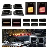 HECASA LED Cab Roof Lights Compatible with 2003-2009 Hummer H2 / H2 SUT Replacement...