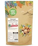 Wholefood Earth - Cacahuetes tempurizados crujientes, 1 kg, sin transgénicos, sin lácteos
