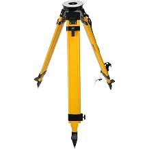 Wooden Survey Tripod, 46-71 in, 5/8-11 Thread