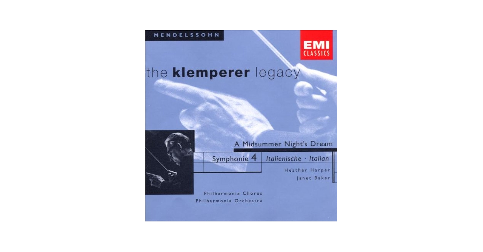 Felix Mendelssohn-Bartholdy, Otto Klemperer, Philharmonia