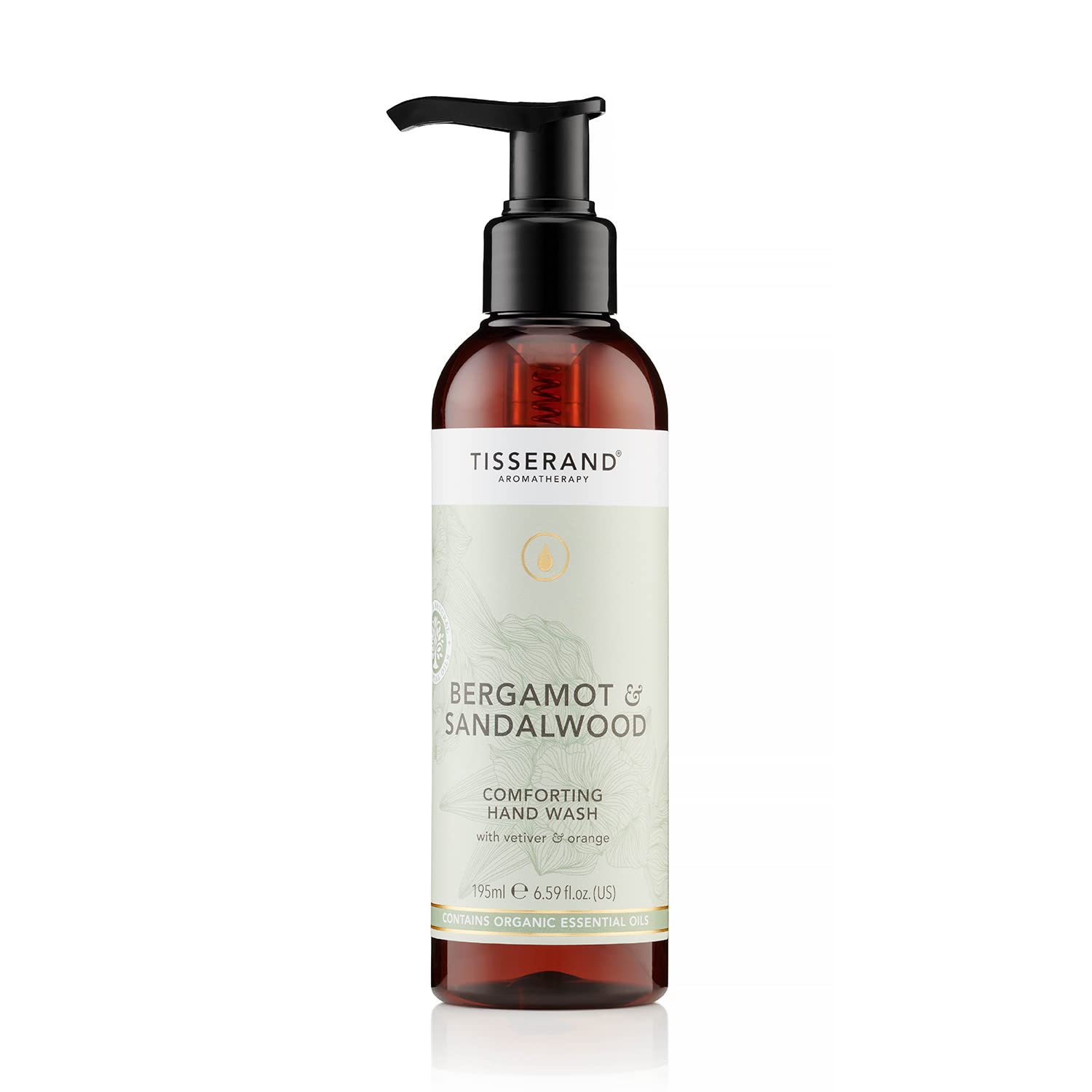 Tisserand Orange Bergamot & Sandalwood Comforting Hand Wash 195Ml