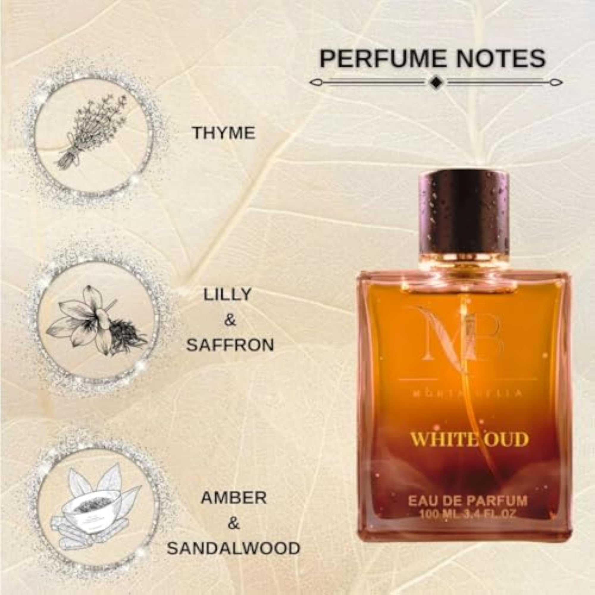 MONTABELLA White Oud Eau de Parfum 50ml, Unisex