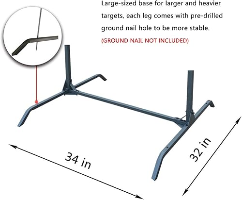 Miniatura 6 de Highwild Soporte de tiro con arco para bolsa de objetivos, bloque de espuma, rango más grande, multifunción, flexible, duradero