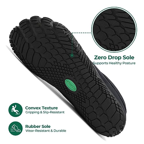 Miniatura 5 de SAGUARO Barefoot Hombre Mujer Zapatillas Minimalistas para Zero Drop Soles y Wide Tox Box,Gr.35-48 EU
