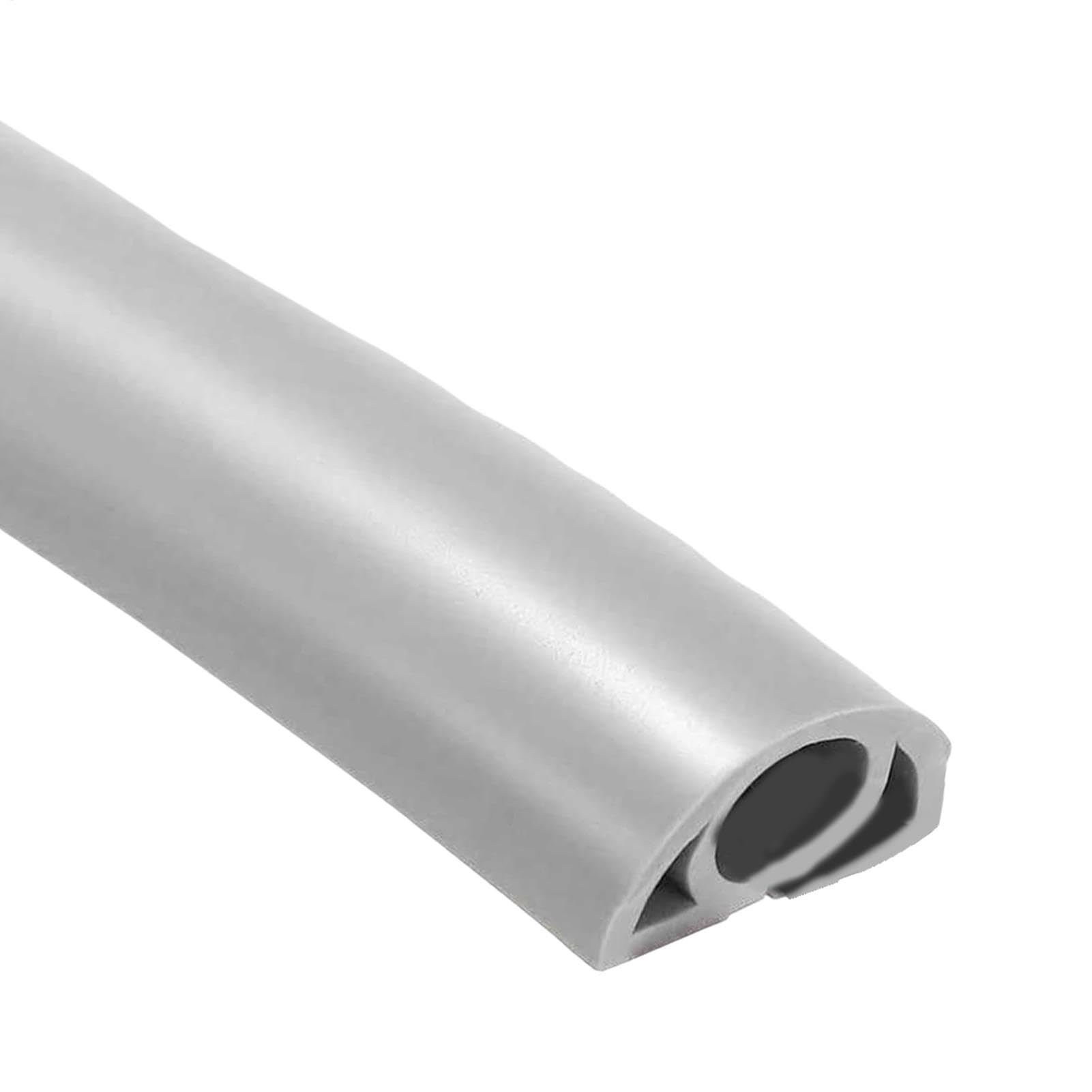 Cubierta de cable eléctrico para suelo, cubierta de cable de suelo - Suelo de protección de cable flexible de PVC ignífugo | Protección de cable autoadhesiva para gestión de cables domésticos, oficina