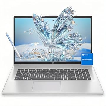 HP - Laptops Touchscreen de 17 polegadas - Windows 11 - Caneta Stylus - AMD Ryzen 5 7530U - Negócios de estudantes universitários - Laptop Computadoras 2024 com oferta - Wi-Fi 6 - Tela grande (32 GB