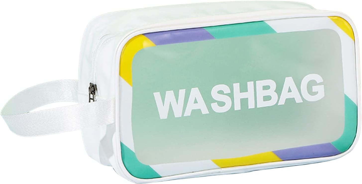 flywind Swimming Bag || Waterproof || Cosmetic Bag || Portable || Gym || Wash Bag Storage Pouch for Travelling Outdoor Supply || Women,Men || 1pc (M, White)-picture-43
