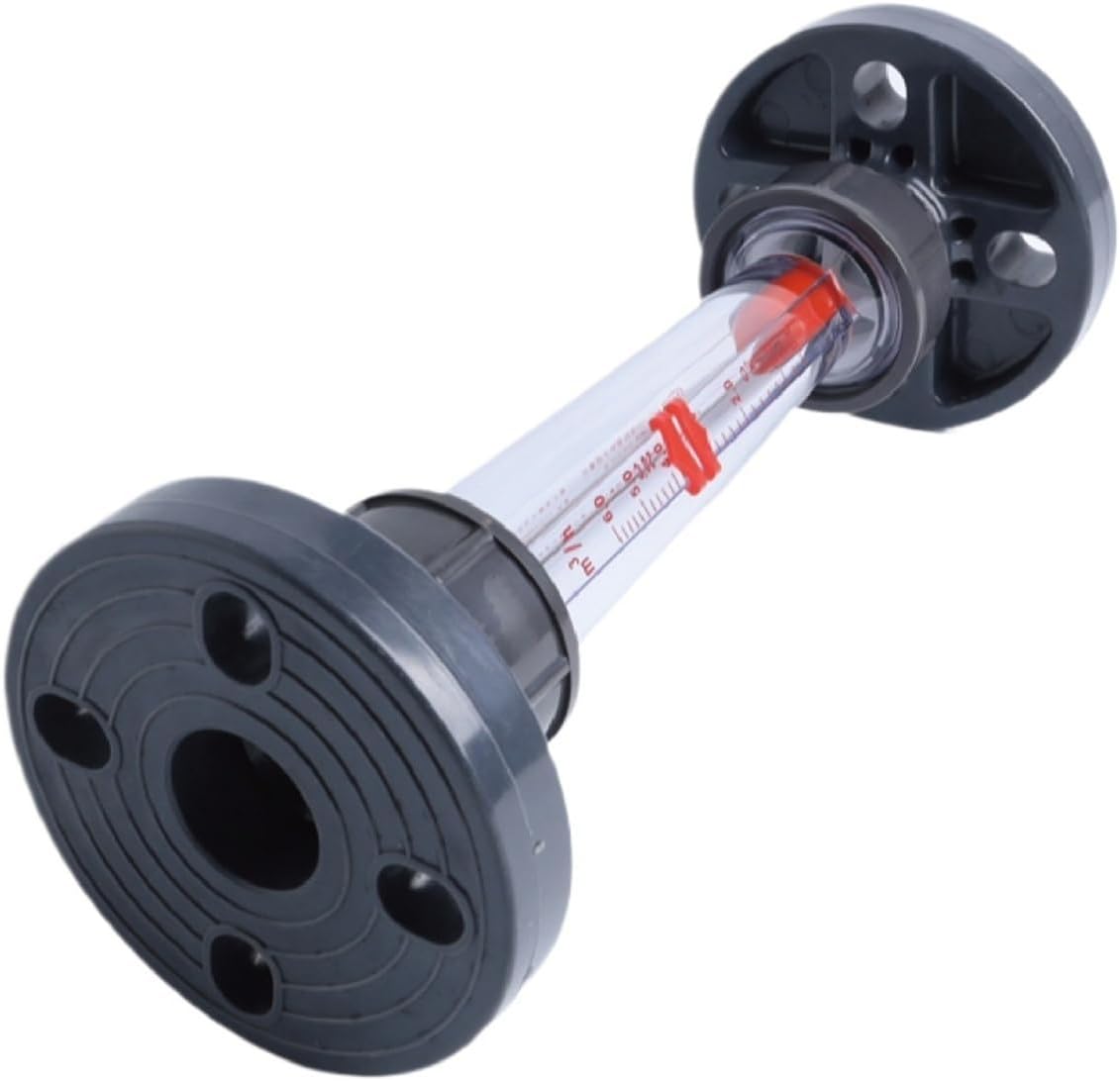 LZS-50 rotor flowmeter is used for measuring liquids in water treatment industrial pipelines(LZS-50 0.6-6m-h,Gluing Socket)