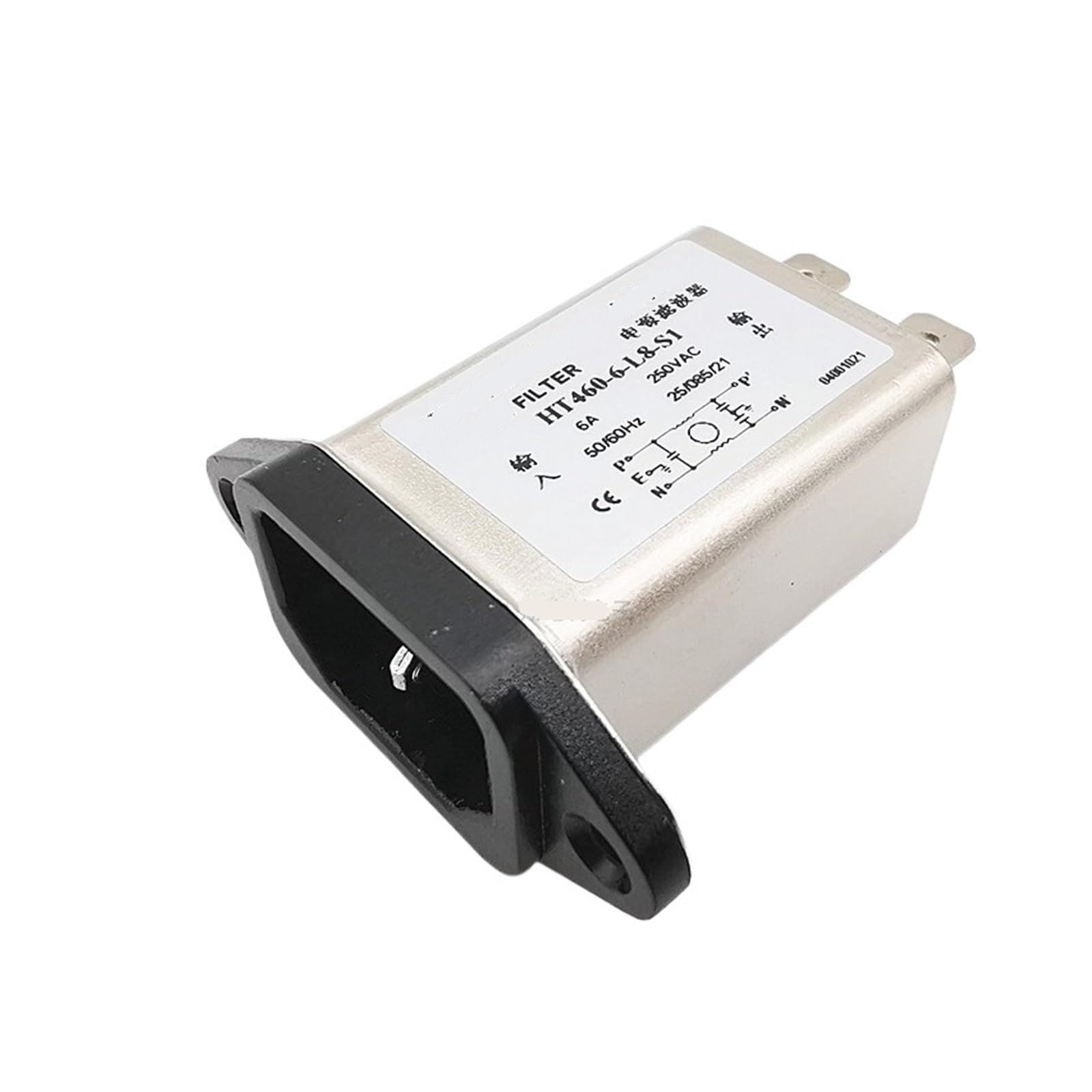 Filtro de potencia monofasico 220V para proteger equipos electronicos HT460