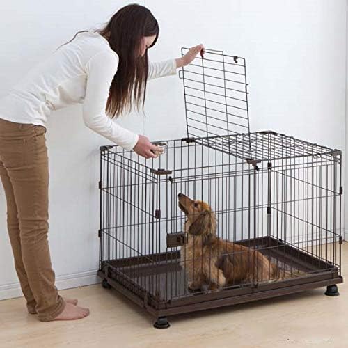 Amazon Co Jp サークル 犬 ゲージ 猫 サークル ケージ 増やせる コンビネーションサークル わんこ向け屋根付きセット 送料無料アイリスオーヤマ ハウス おうち ペット 屋内 アイリス 多頭飼い しつけ トイレ ペット用品