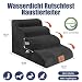 Zvonema Hundetreppe, wasserdichte Haustiertreppe, Tragbar Hundetreppe für Kleine Hunde, Hochdichtem Schaumstoff Hunderampe, Abnehmbar Waschbar Katzentreppe, Treppe Hund für Bett Sofa