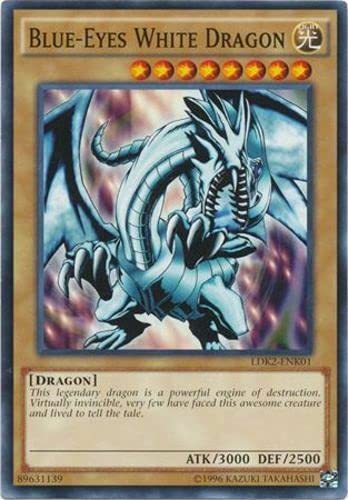 Amazon.com: Blue-Eyes White Dragon - LDK2-ENK01 - Type C