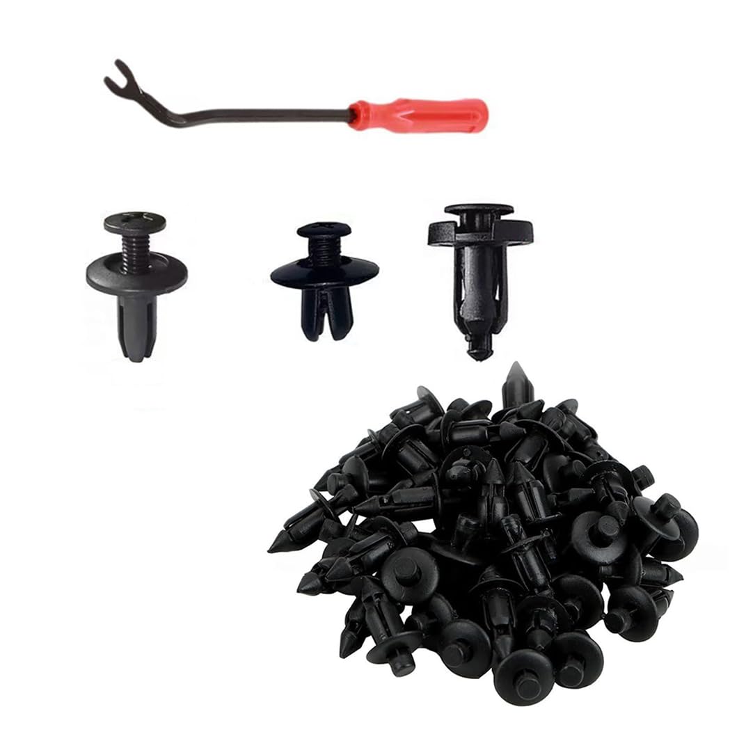 R-timer 60X Car Body Trim Clips for Ford F150 SuperCrew Cab 2015-2024