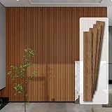 Premium Acoustic Wood Slat Wall Panels – Noise-Reducing Sound Absorption Panels for Home Theater, Studio & Office | Modern Decorative Slat Walling for Echo Control | Eco-Friendly & Easy to Install