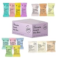 Dig/Get Raw - Ultimate Snack Mix Box - Alle Produkte in einer Box! - Gesunde Snacks, vegan, glutenfrei und ohne raffinierten Zucker, der ideale Bürosnack für alle - 15 Stk., 623g